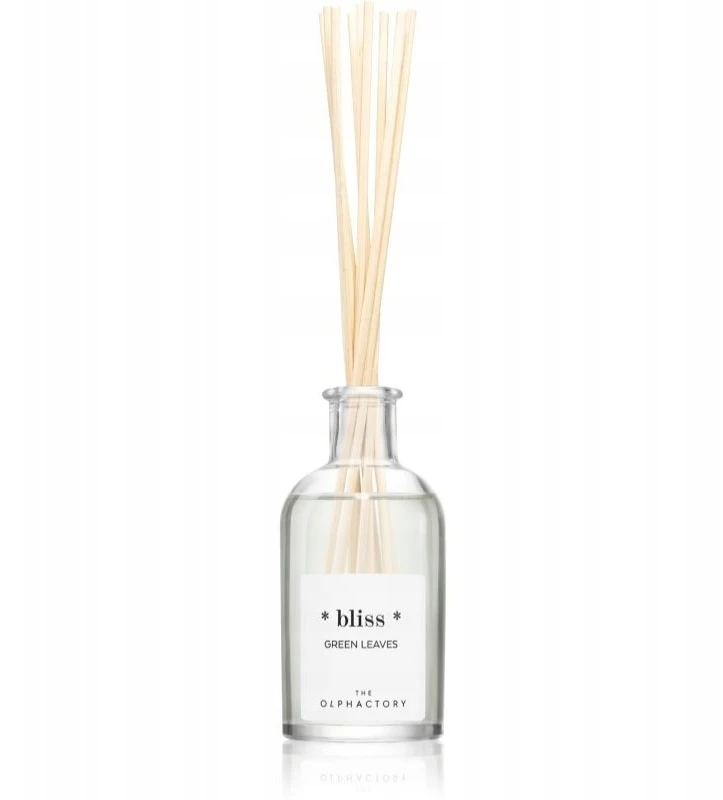 The Olphactory Bliss Žalialapis Kvapų Lazdelės Aromatinis Reed Difuzorius, 100 ml