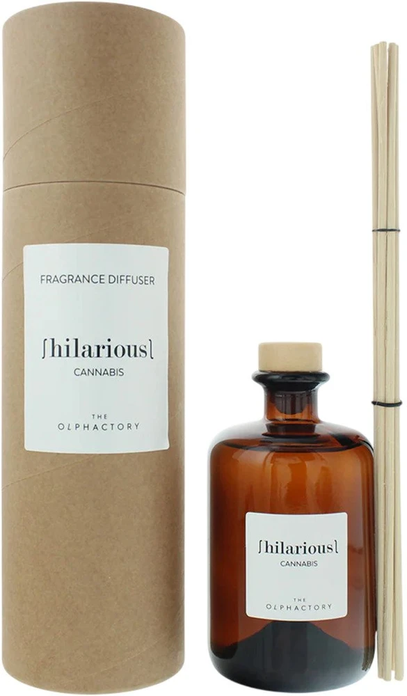 The Olphactory Hilarious Cannabis Fragrance Sticks Aroma Reed Diffuser, 500 ml