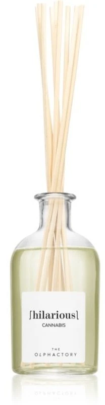 The Olphactory Hilarious Cannabis Herbal Aroma Reed Diffuser, 250 ml