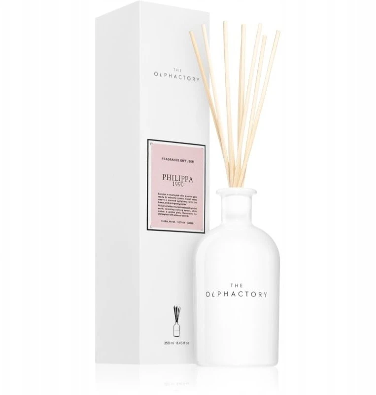The Olphactory Philippa 1990 Fragrance Sticks Aroma Reed Diffuser, 250 ml