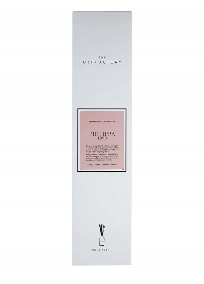 The Olphactory Philippa 1990 Fragrance Sticks Aroma Reed Diffuser, 250 ml
