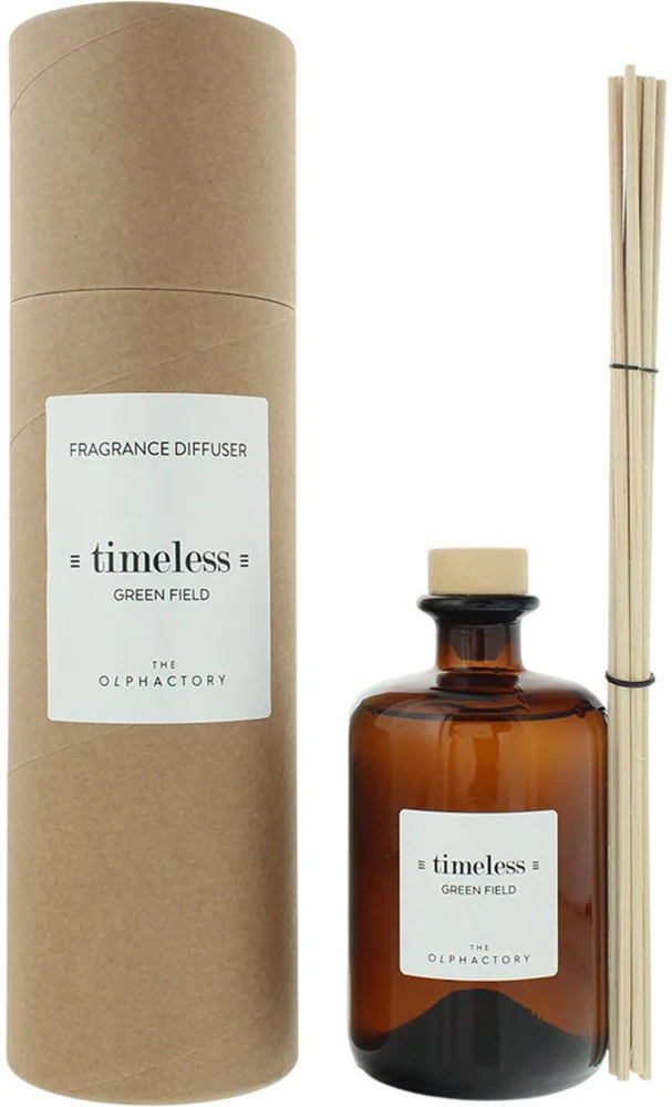 The Olphactory Timeless Žalias Field Fragrance Sticks Aroma Reed Diffuser, 500 ml