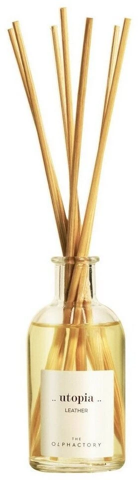The Olphactory Utopia Leather kvapų lazdelės Aroma Reed Diffuser, 100 ml