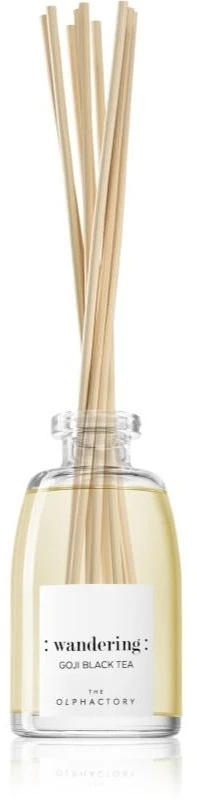„The Olphactory Wandering Goji Juodas“ arbatos kvapiųjų lazdelių difuzorius su lazdelėmis, 250 ml