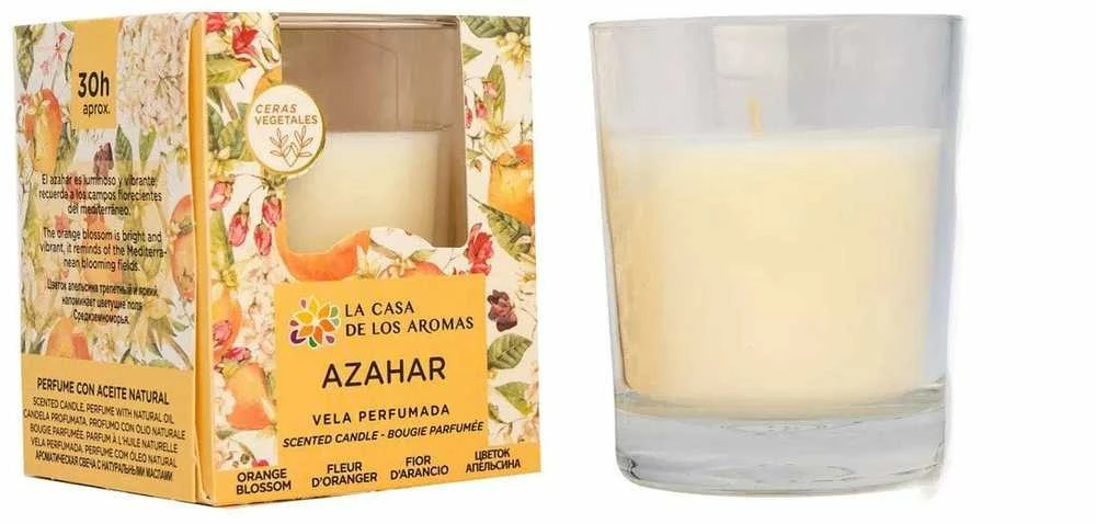 La Casa de los Aromas LOS AROMAS AZAHAR kvepianti žvakė, 140 g