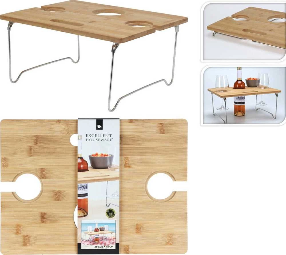 La Cucina Bamboo Stalas iš bambuko padėklo, 38 x 28 cm