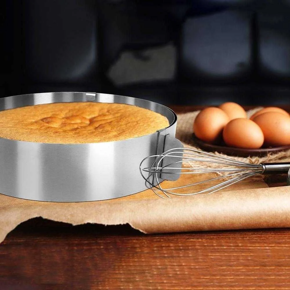 La Cucina Reguliuojama torto forma plieninė 16-30 cm