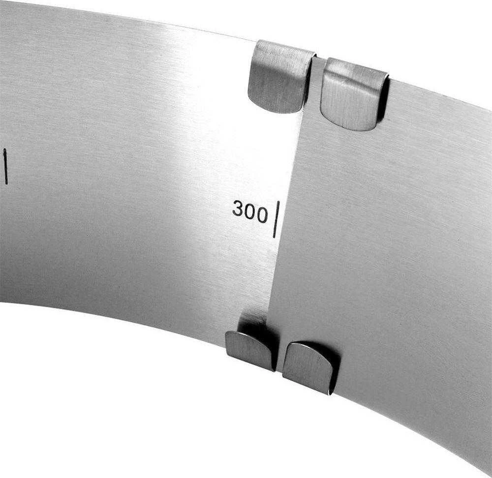 La Cucina Reguliuojama torto forma plieninė 16-30 cm