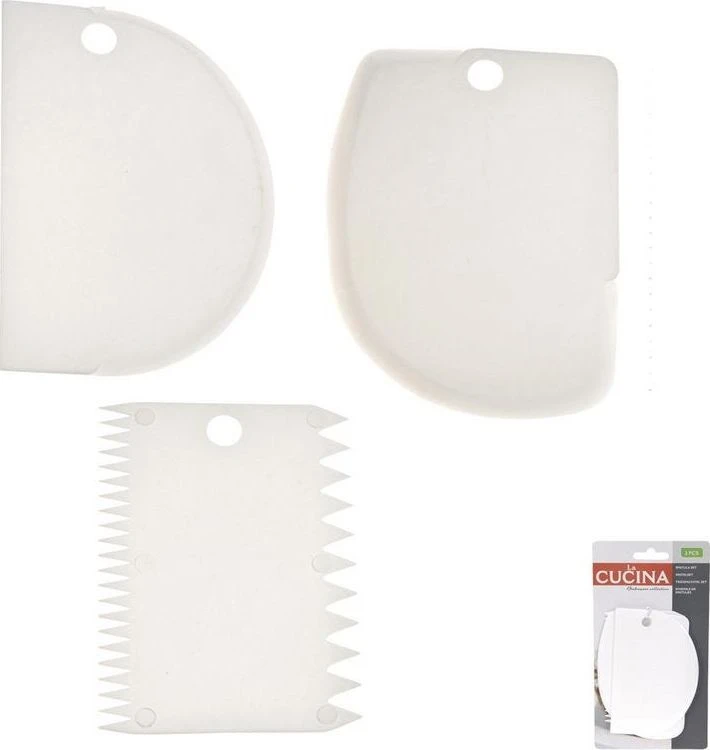 La Cucina torto dekoravimo mentelių rinkinys 12 cm 3 vnt.