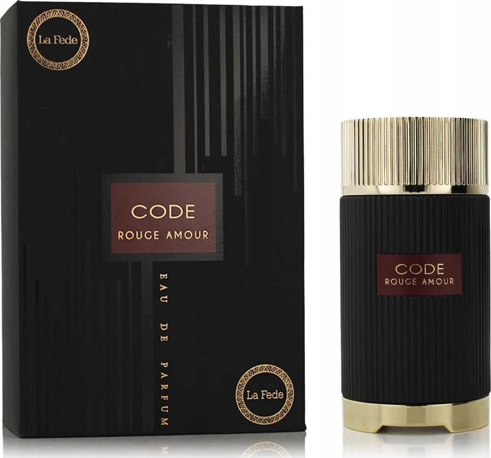 Khadlaj Perfumes La Fede Code Rouge Amour EDP parfumuotas vanduo moterims, 100 ml