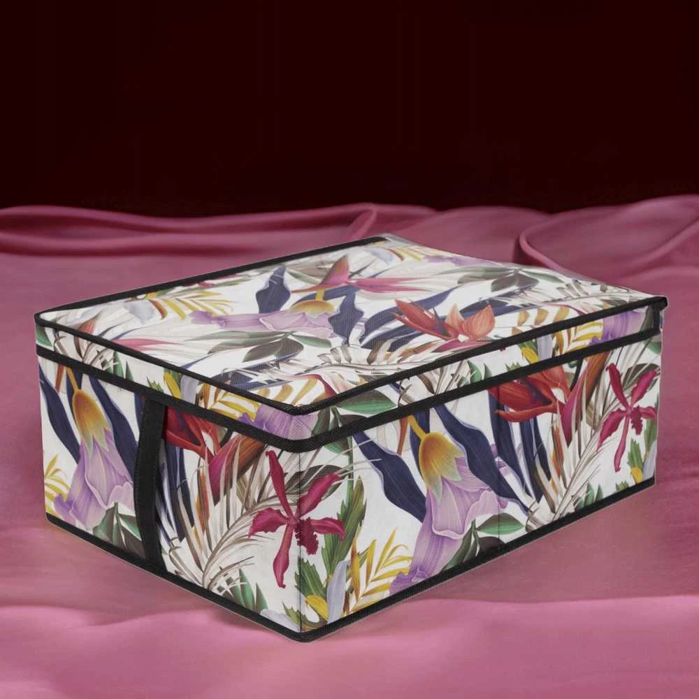ORDINETT Sulankstoma dėžutė M dydis 48x36x19cm Gėlių grožis