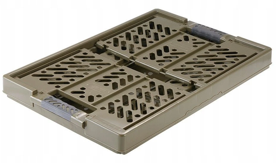 Keeeper Sulankstoma dėžė, kurios keliamoji galia iki 50 kg, Ben 54x37x28cm 45L alyvuogių spalvos 4052396121681