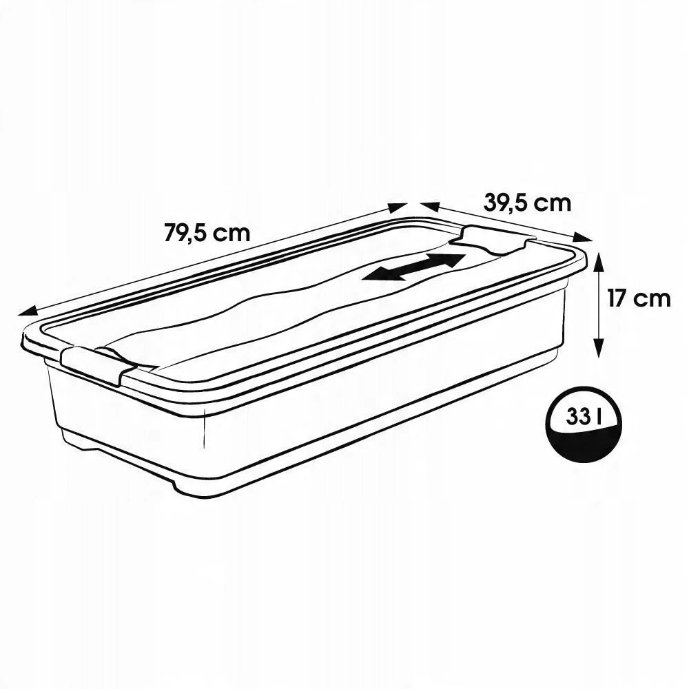 Keeeper Eckhart 79,5x39,5x17cm 33L grafito spalvos