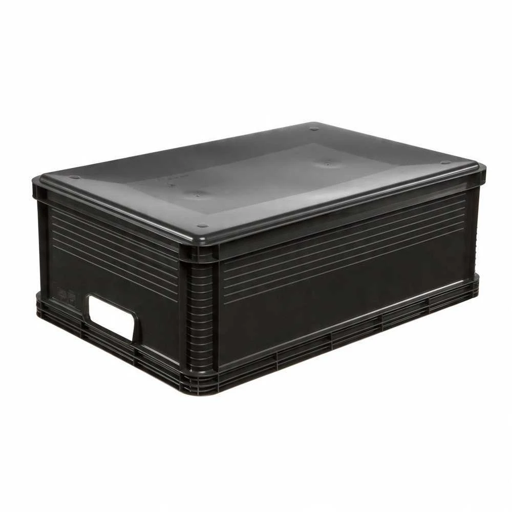 Keeeper transportavimo dėžė su keliamąja galia iki 30kg Robert 60x40x22cm 45L grafito spalvos