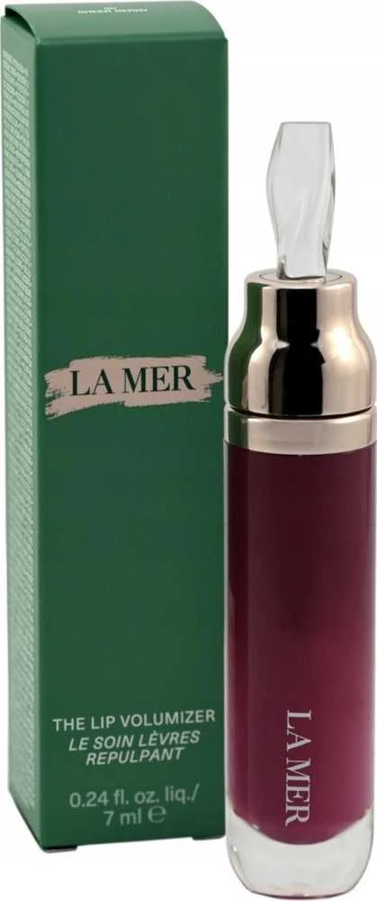 La Mer The Lip Volumizer putlinantis lūpų blizgis, atspalvis: Sheer Berry, 7 ml