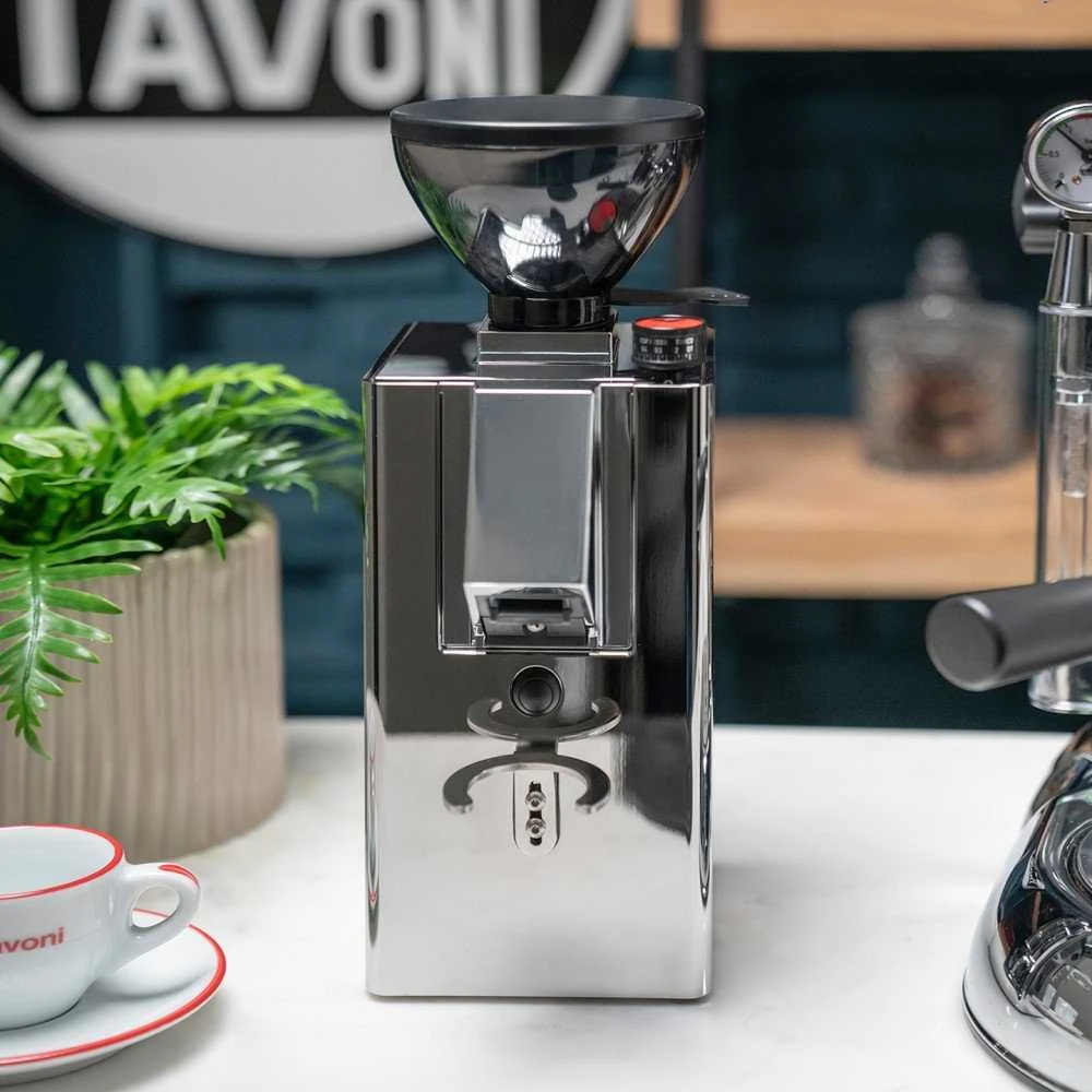 Kavamalė Kavos Malūnas - La Pavoni Nuovo Kube Mill 150g Plieninis Malūnas 310W 5.4kg Chromas