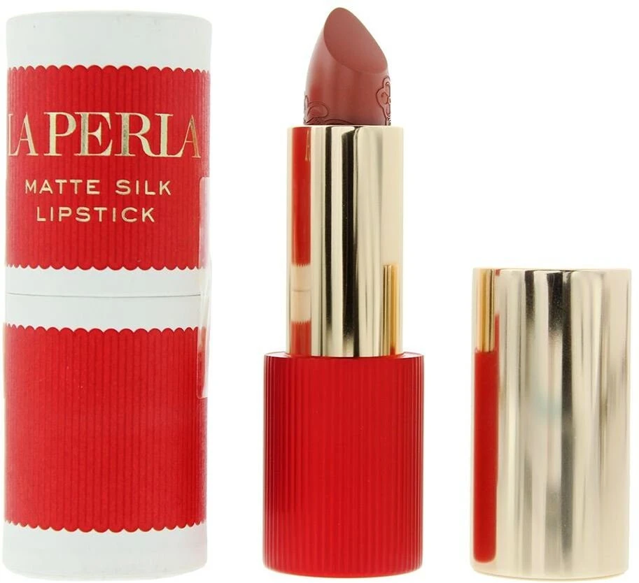 La Perla Matte Silk Matte Kreminis Lipstick 110 Cinnamon Raudona 3.5 g