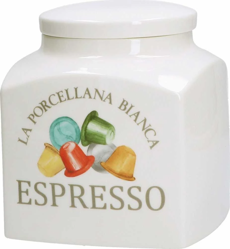 LA PORCELLANA BIANCA CONSERVA Pojemnik kapsulinis do espresso 1.8 ltr