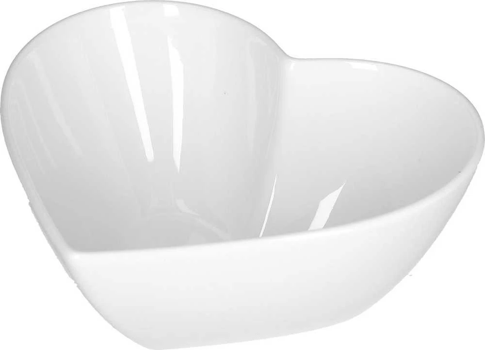 LA PORCELLANA BIANCA CUPIDO Širdies dubuo 15 cm