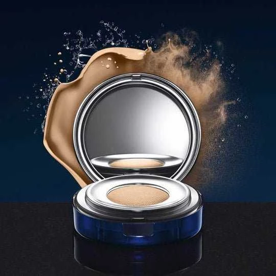 Dvigubas „La Prairie Skin Caviar Essence“ kompaktiškas makiažo pagrindas „Tender Ivory SPF 25“, 2 vnt., 15 g