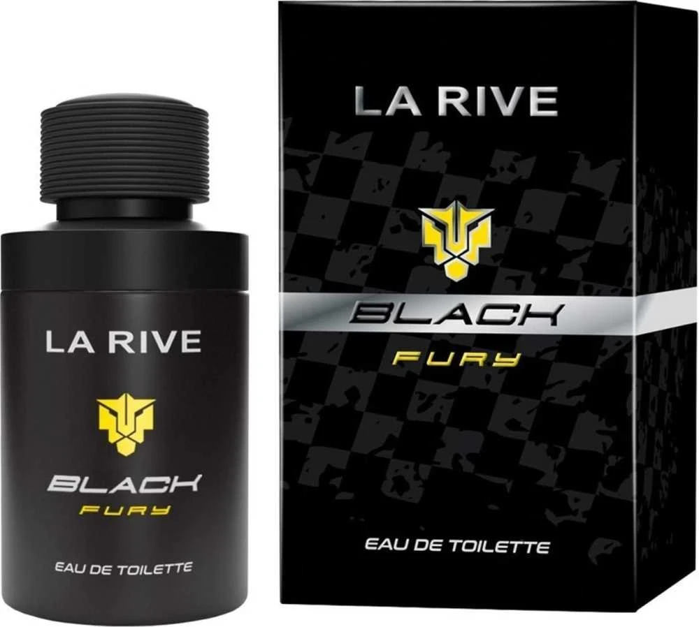 LA RIVE tualetinis vanduo vyrams Juodas Fury, 75 ml