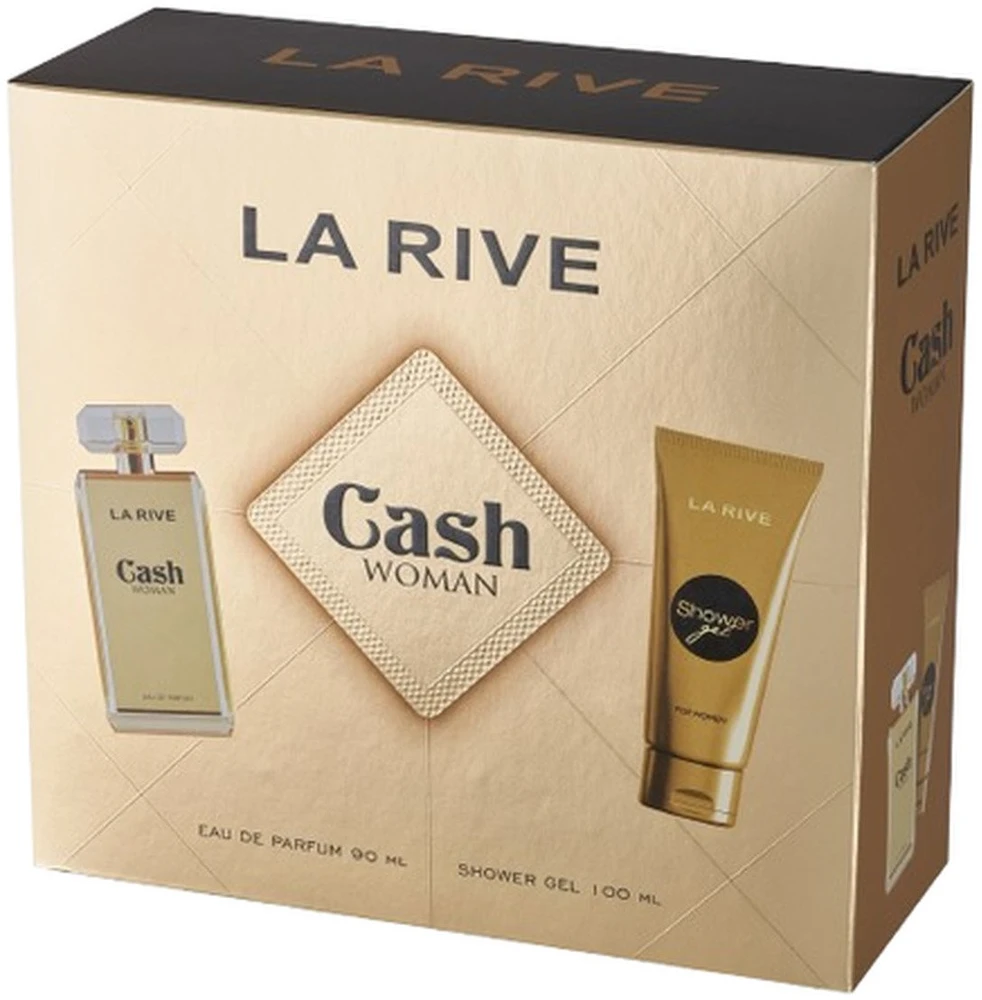 La Rive La Rive Cash Rinkinys moterims parfuminis vanduo + dušo želė 190ml