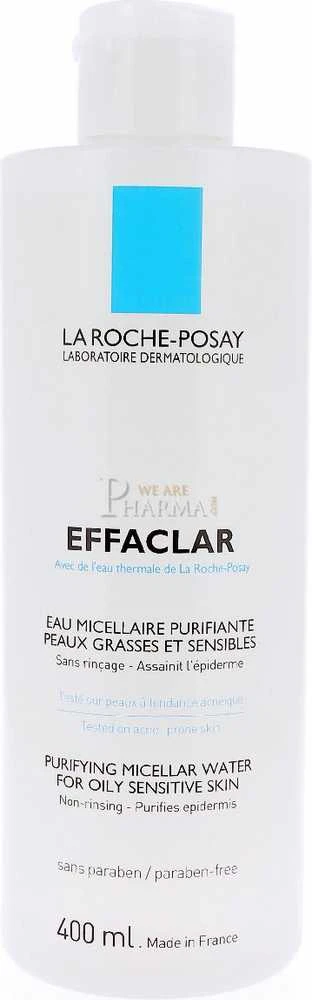 La Roche Posay Effaclar Micellar Vanduo Ultra For Oily Skin micelinis vanduo riebiai odai, 400 ml