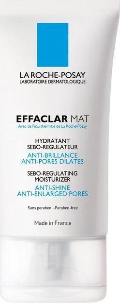 La Roche-Posay Effaclar Mat Veido drėkiklis riebiai ir probleminei odai, 40 ml