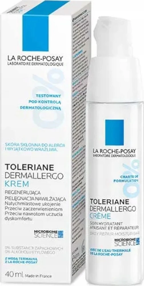 Raminamasis veido kremas La Roche Posay Toleriane Dermallergo, 40 ml