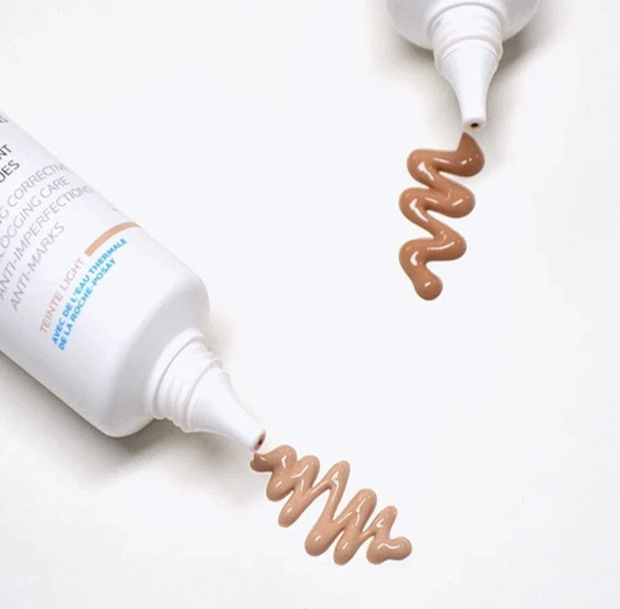La Roche Posay Toning Skin Kreminis Effeclar Duo+M atspalvį suteikiantis veido kremas, atspalvis: Light, 40 ml