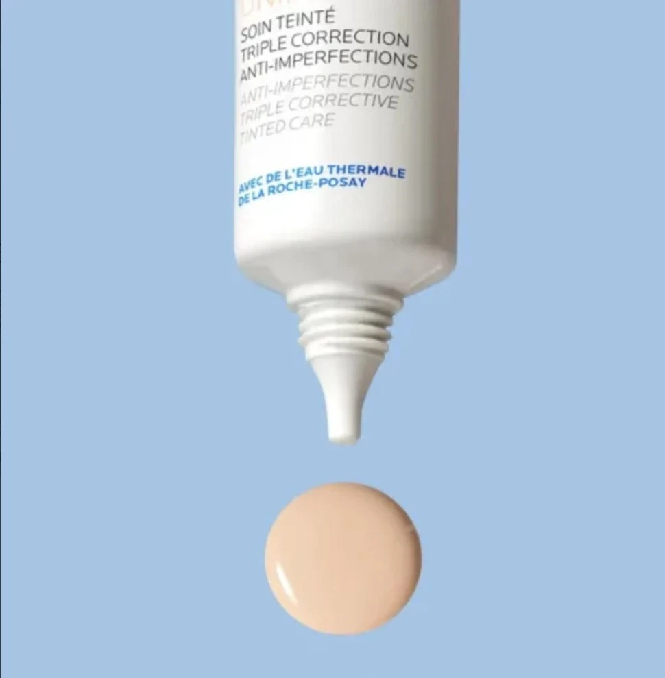 La Roche Posay Toning Skin Kreminis Effeclar Duo+M atspalvį suteikiantis veido kremas, atspalvis: Light, 40 ml