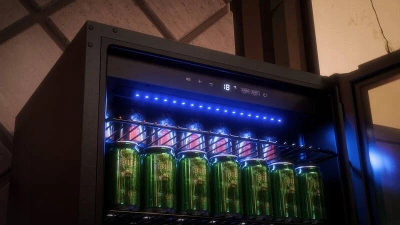 Vėsinimo vitrina La Sommeliere BEER150 alaus šaldytuvas