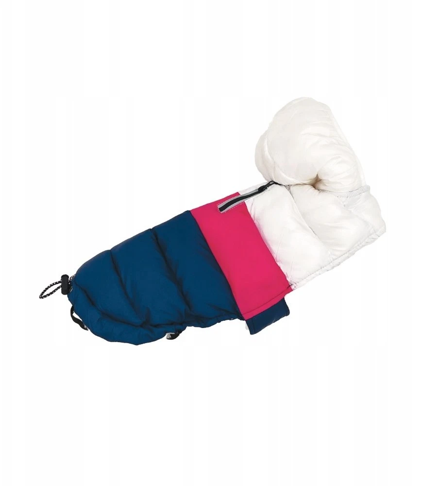 PCHEŁKA Rocco Baltas-Rožinė-Violetinė - dog clothing - dydis M