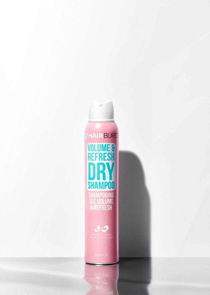 Hairburst Hair Sausas šampūnas Volumising & Refreshing apimties suteikiantis sausasis šampūnas, 200 ml