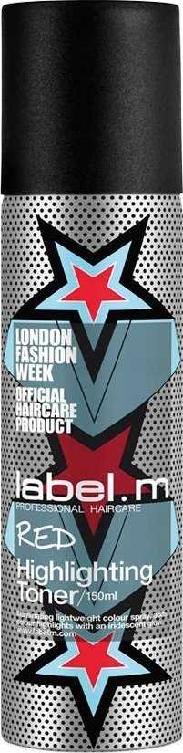 Label.M London Fashion Week plaukų tonavimo purškiklis Raudonai, 150 ml
