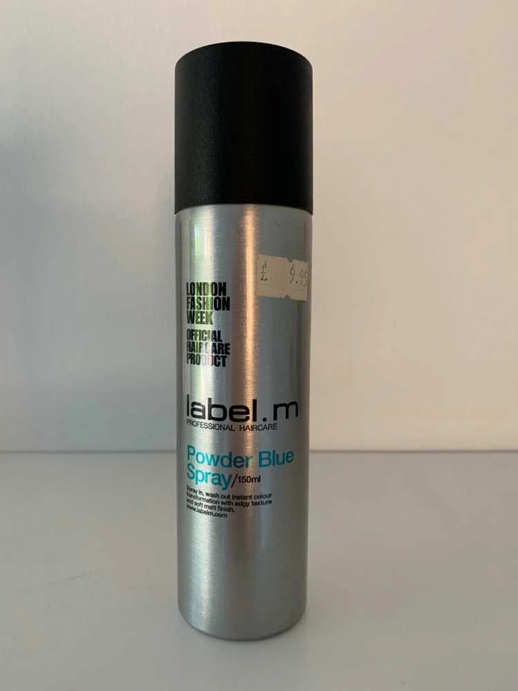 Label.M Powder Mėlyna Root Touch-Up Purškiklis Mėlyna, 150 ml