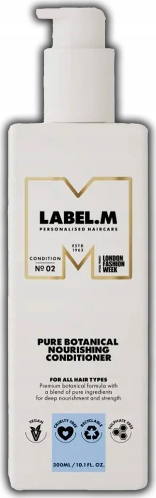 Label.m Pure Botanical maitininantis Conditioner maitinamasis plaukų kondicionierius, 300 ml