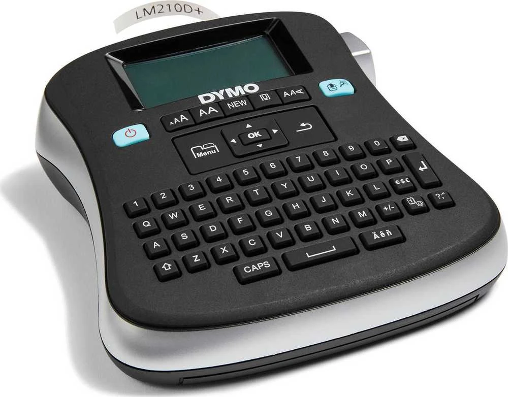 Spausdintuvas Dymo Label Manager 210D, žymėjimo mašina su QWEERTY klaviatūra, juodas / S0784430