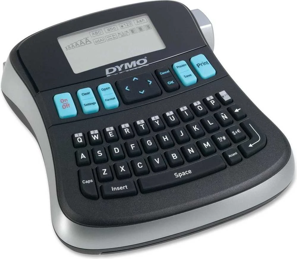 DYMO LabelManager 210D™ QWZ Kitcase etikečių spausdintuvas Perkėlimas terminiu būdu 180 x 180 DPI 12 mm/sec QWERTZ