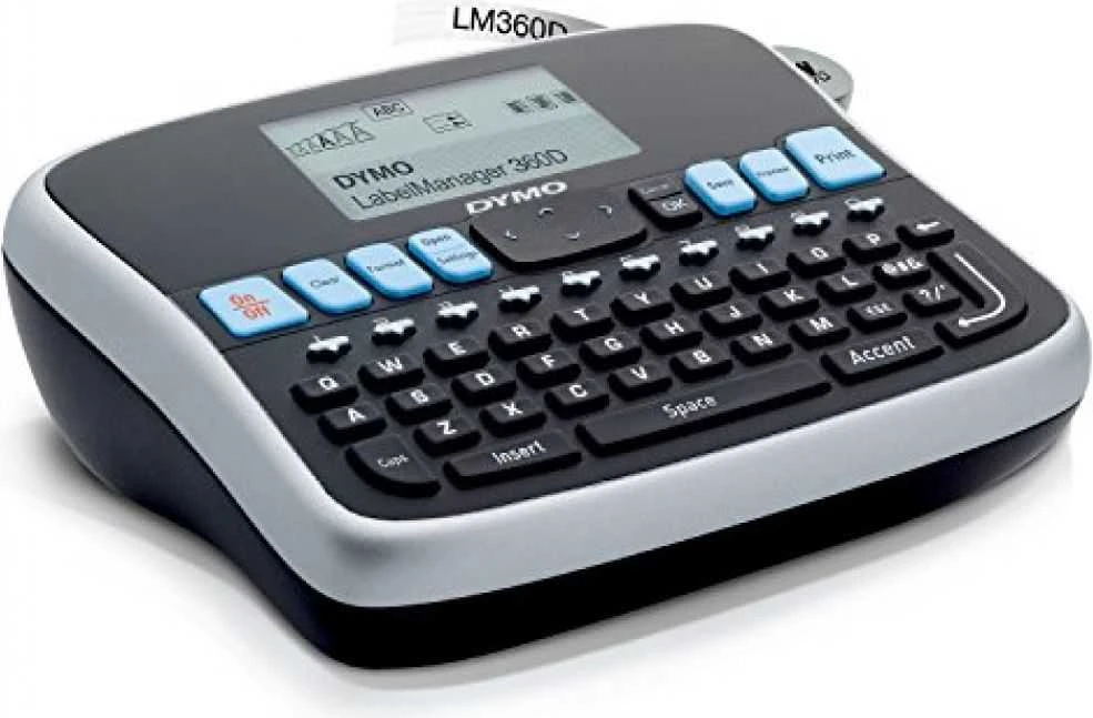 Spausdintuvas DYMO LabelManager 360D;QWERTZ klaviatūra - D1;etiketės iki 19 mm (S0879520)