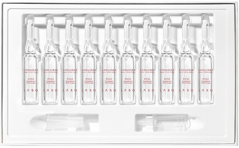 Labo Suisse Labo Cadu-Crex Advanced Stage Anti-Hair Loss Ampoules Treatment Serum For Scalp For Women, 20 vnt. 3.5 ml