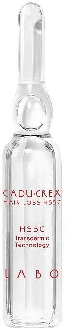 Labo Cadu-Crex Severe Stage Anti-Hair Loss Ampoules Treatment Serum For Scalp For Men, 20 vnt. 3.5 ml