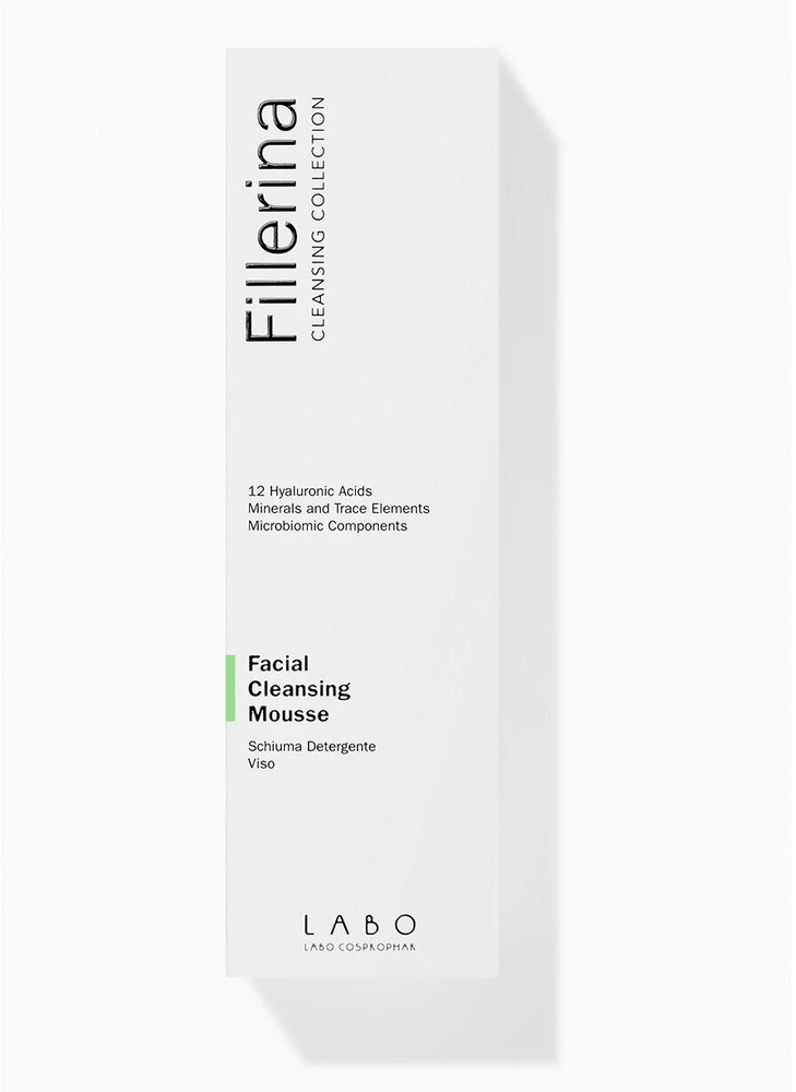 Labo Suisse Labo Fillerina valymo kolekcija, pašalinanti nešvarumus, valymo putos, 150 ml