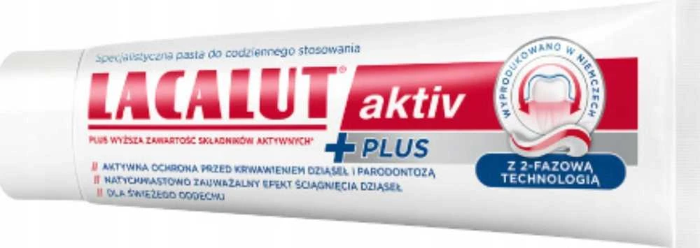 Lacalut Lacalut Aktiv Plus dantų pasta 75 ml