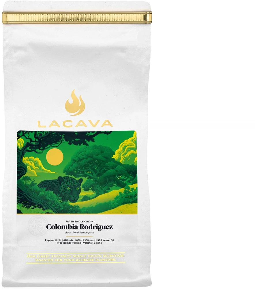 Kavos pupelės LaCava LaCava - kawa ziarnista Kolumbia Rodriguez Washed Filter 200 g