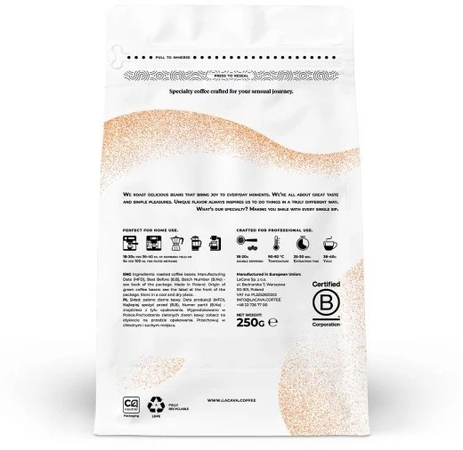 Kavos pupelės LaCava Kavos pupelės LaCava Slow Flow 250g