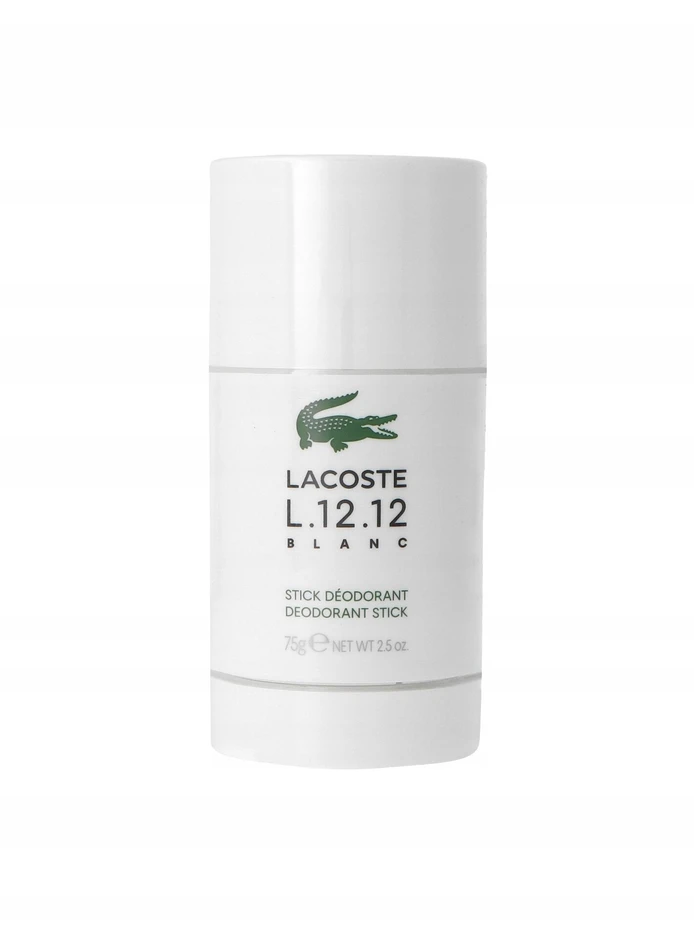 Lacoste Eau de Lacoste L.12.12 Blanc 24h Protection Dezodorantas Stick For Men, 75 g