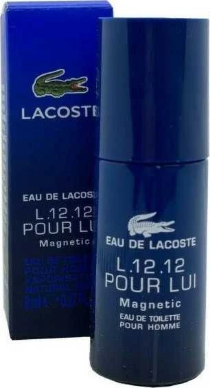 Lacoste Eau de Lacoste L.12.12 Magnetic EDT tualetinis vanduo vyrams, 8 ml