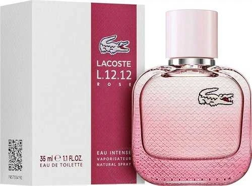 Lacoste Eau de Lacoste L.12.12 Rose Eau Intense EDT tualetinis vanduo moterims, 35 ml