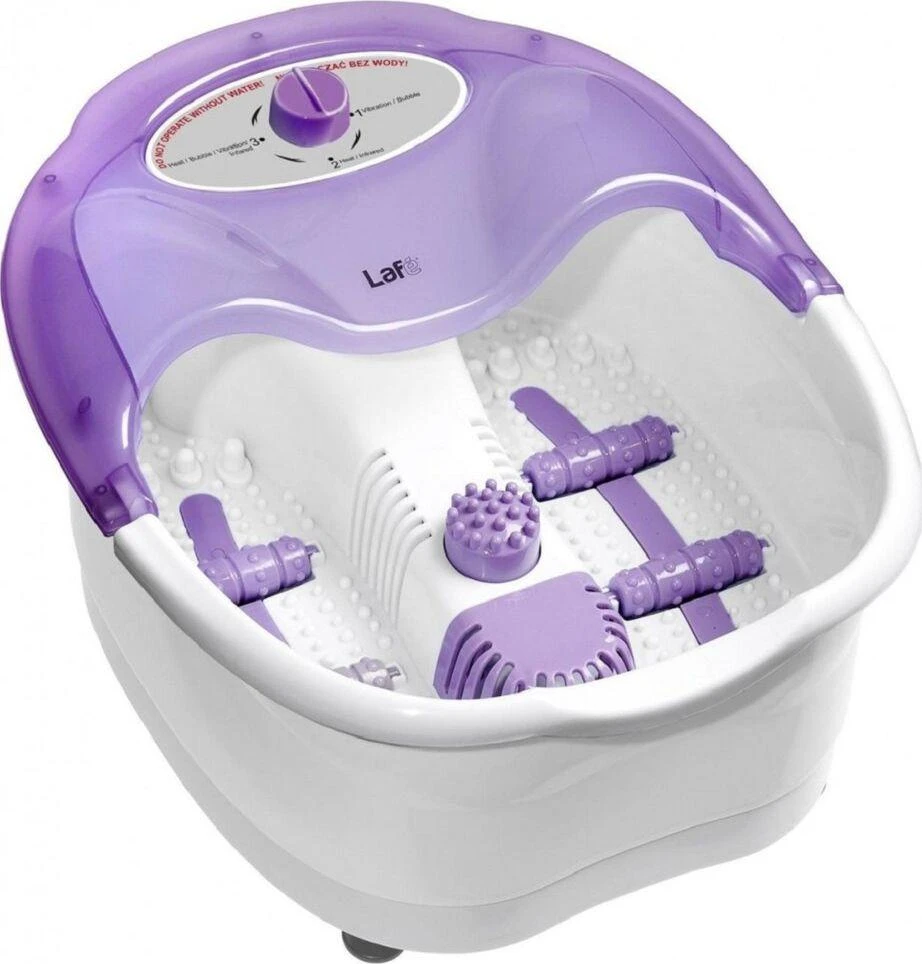 Lafe FootSpa balta ir-violetinė